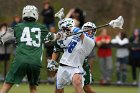 MLax vs Babson  Men’s Lacrosse vs Babson College. - Photo by Keith Nordstrom : Wheaton, LAX, Lacrosse